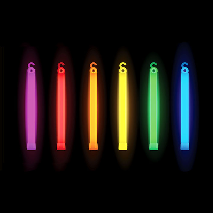 Blue sale glow sticks