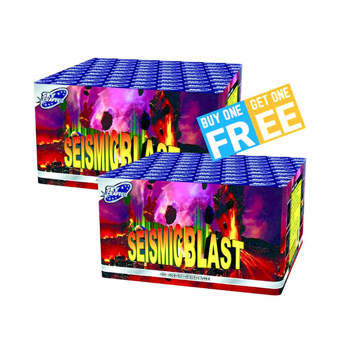 Seismic Blast Buy 1 Get 1 Free