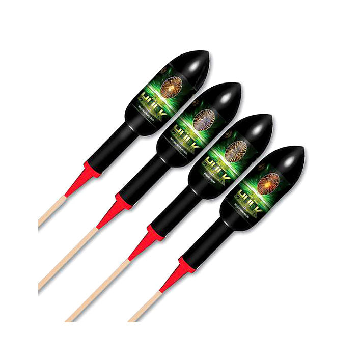 Zeus Fireworks Hulk Rockets