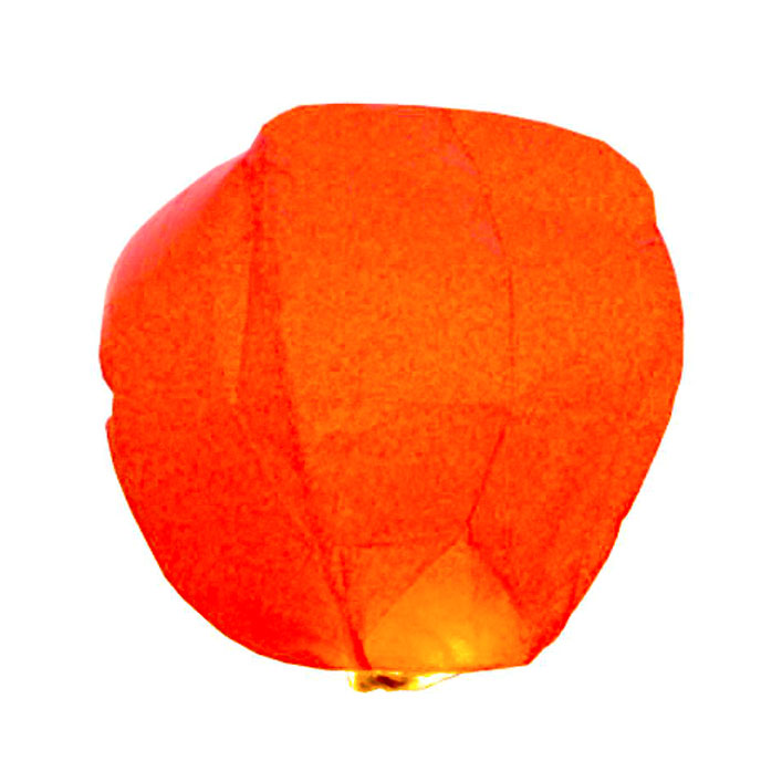 Orange Chinese Lantern x 1